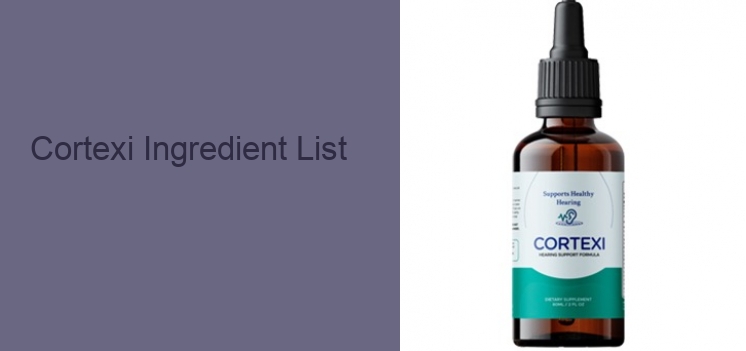 Cortexi Ingredient List